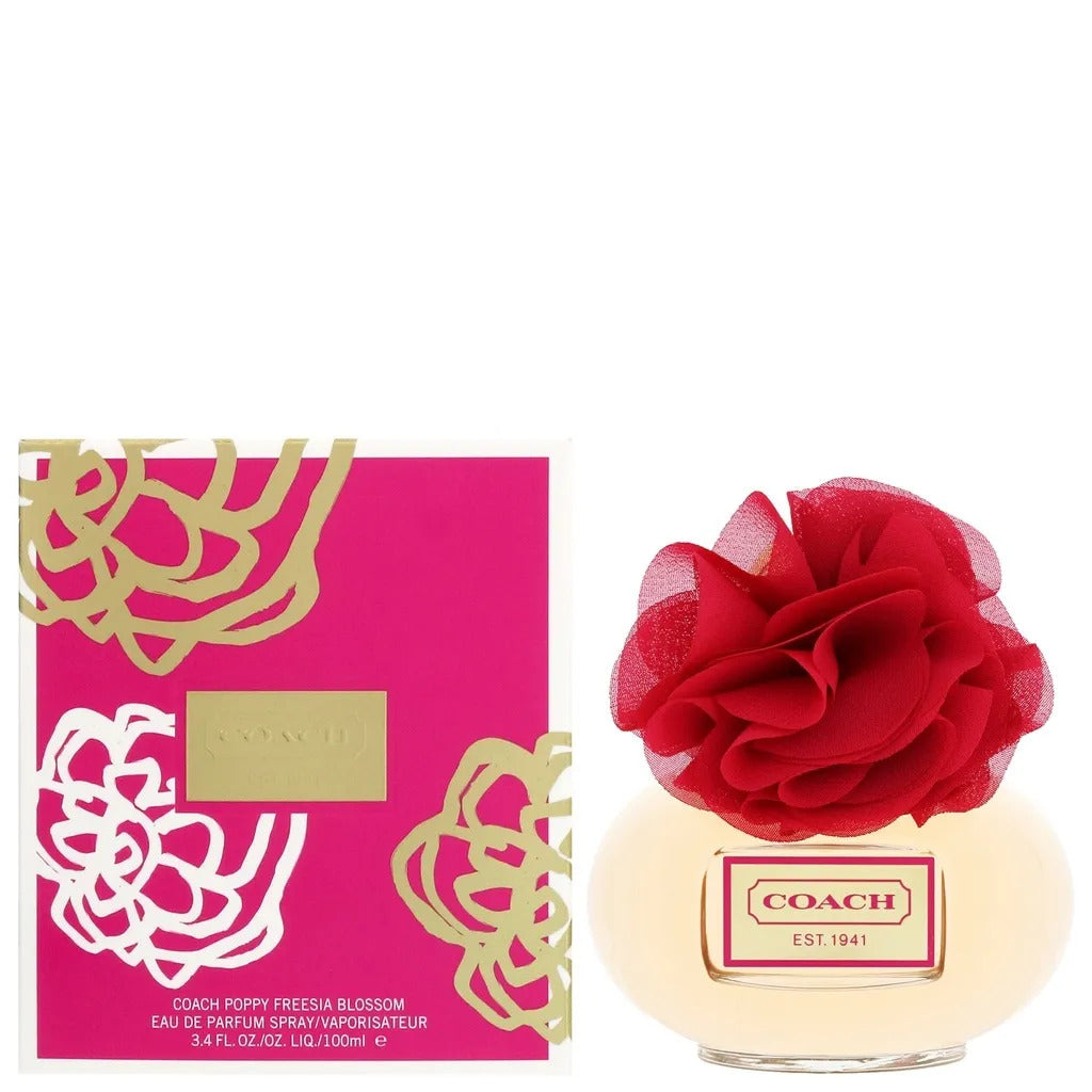 Coach Poppy Freesia Blossom 100ml EDP Spray Women (sweet fruity vanilla)