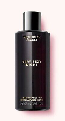 Victoria's Secret Very Sexy Night Fragrance Mist 250ml Spray Women (RARE)