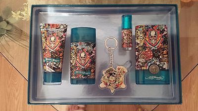 Christian Audigier Hearts & Daggers 5pcs Gift Set 100ml EDT Spray Men