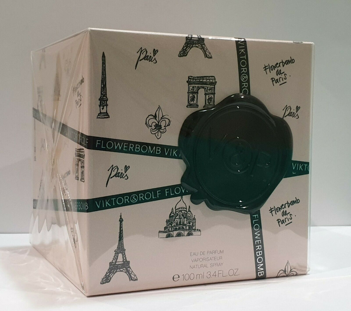 Viktor &amp; Rolf Flowerbomb (Limited Edition - Collector&#39;s Edition) 100ml EDP Spray Women (RARE)