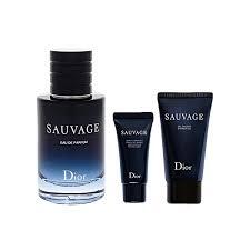 Christian Dior Sauvage 60ml 3pcs Gift Set EDP Spray Men (notes: fresh spicy citrus amber)