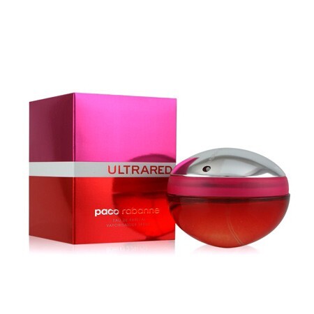Paco Rabanne Ultrared 80ml EDP Spray Women (notes: sweet soft spicy fruity)