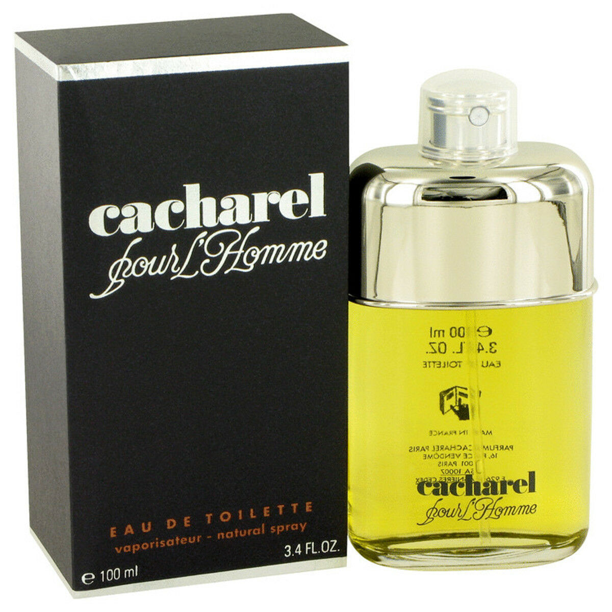 Cacharel Pour L'Homme 100ml EDT Spray Men (notes: fresh spicy aromatic woody)