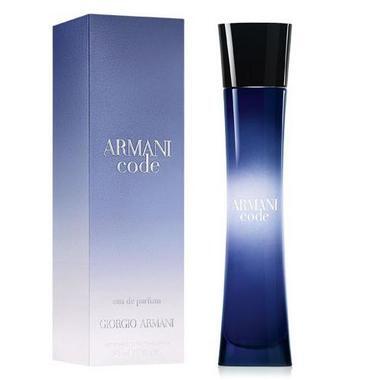 Giorgio Armani Armani Code 75ml EDP Spray Women (notes: citrus white floral sweet)