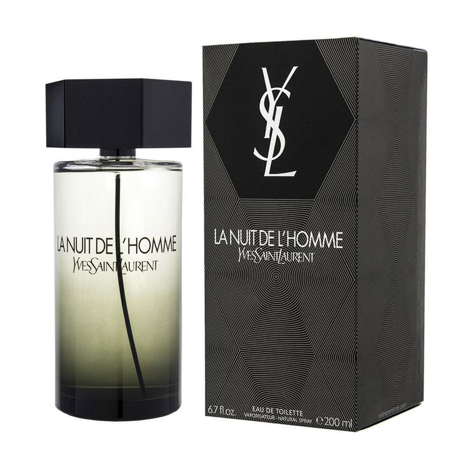 Yves Saint Laurent La Nuit De L'Homme 200ml EDT Spray Men (RARE)