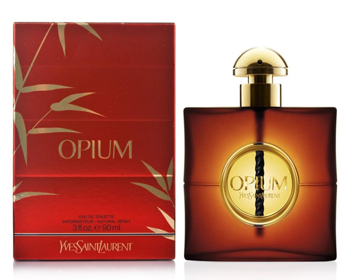 Yves Saint Laurent Opium 90ml EDT Spray Women (notes: mber warm spicy floral)