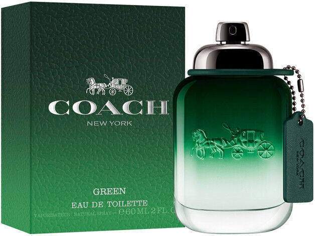 Coach Green For Men 100ml EDT Spray Men (notes: fresh spicy aromatic woody)
