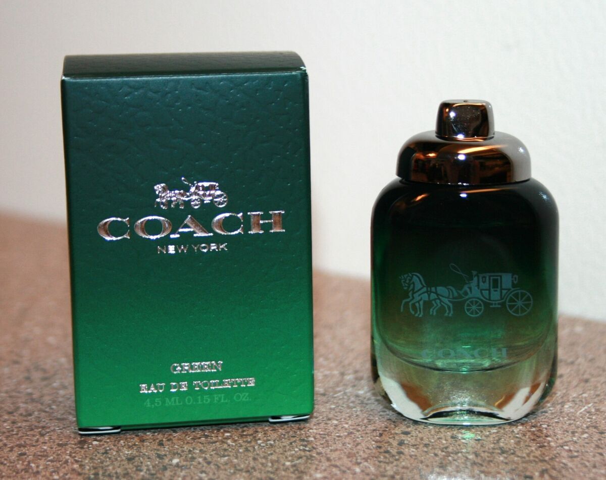 Coach New York Green Men Miniature 4.5ml EDT Dab-On
