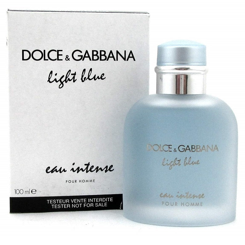 Dolce &amp; Gabbana Light Blue Intense 100ml EDP Spray Men (NEW Unboxed)