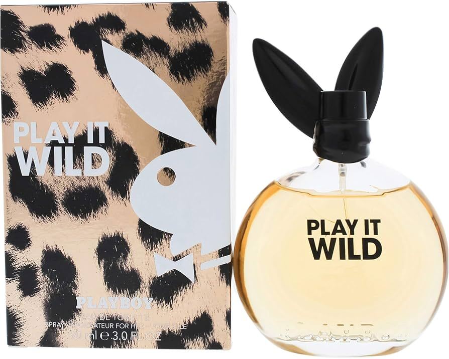 Playboy Play It Wild 90ml EDT Spray Women (RARE)