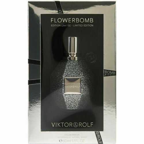 Viktor &amp; Rolf Flowerbomb (Limited Edition Black Sparkle) 50ml EDT Spray Women