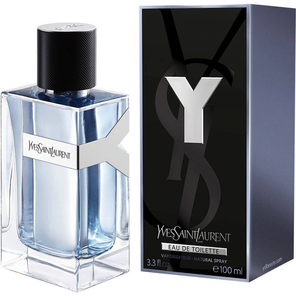 Yves Saint Laurent Y 100ml EDT Spray Men (notes: aromatic fresh citrus)