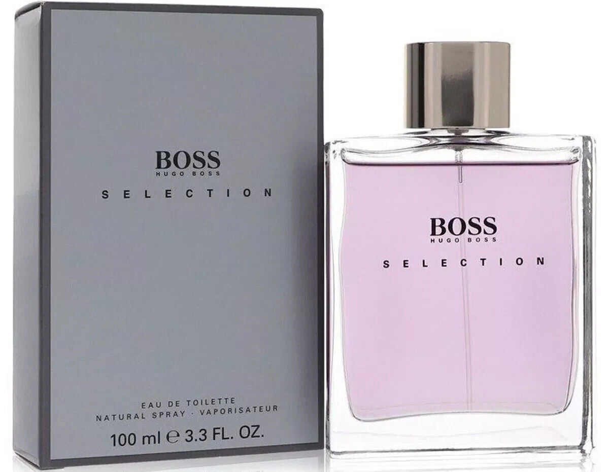 Hugo Boss Boss Selection 90ml EDT Spray Men (notes: citrus soft spicy musky)