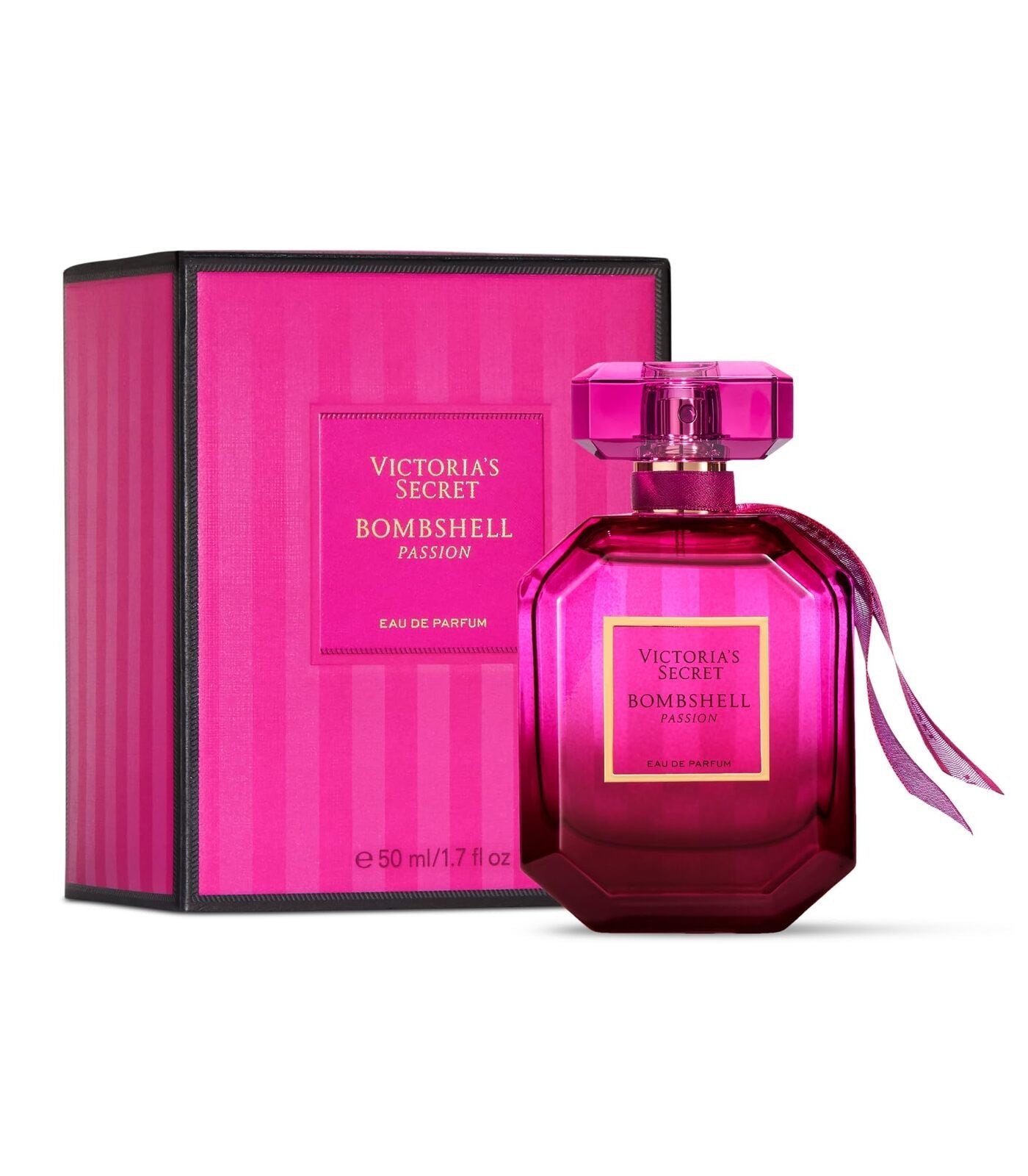 Victoria's Secret Bombshell Passion 50ml EDP Spray Women (notes: rose floral fresh)