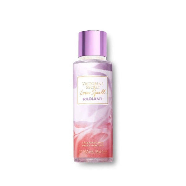 Victoria&#39;s Secret Love Spell Radiant Fragrance Mist 250ml Spray Women (RARE)