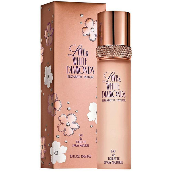 Elizabeth Taylor Love &amp; White Diamonds 100ml EDT Spray Women (RARE)
