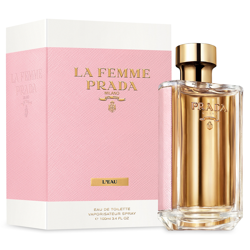 Prada La Femme L&#39;eau 100ml EDT Spray Women