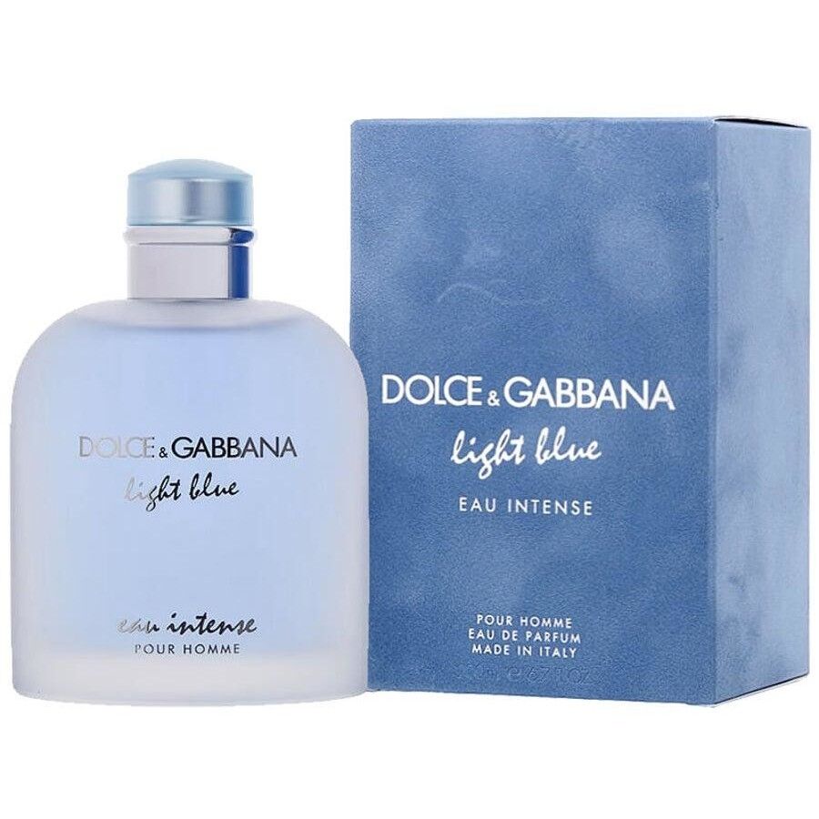 Dolce &amp; Gabbana Light Blue Eau Intense Pour Homme 200ml EDP Spray Men