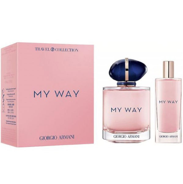 Giorgio Armani My Way 90ml EDP + 15ml EDP Spray Women