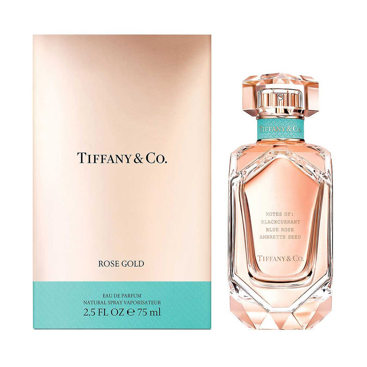 Tiffany & Co. Rose Gold 75ml EDP Spray Women (notes: musky rose floral)
