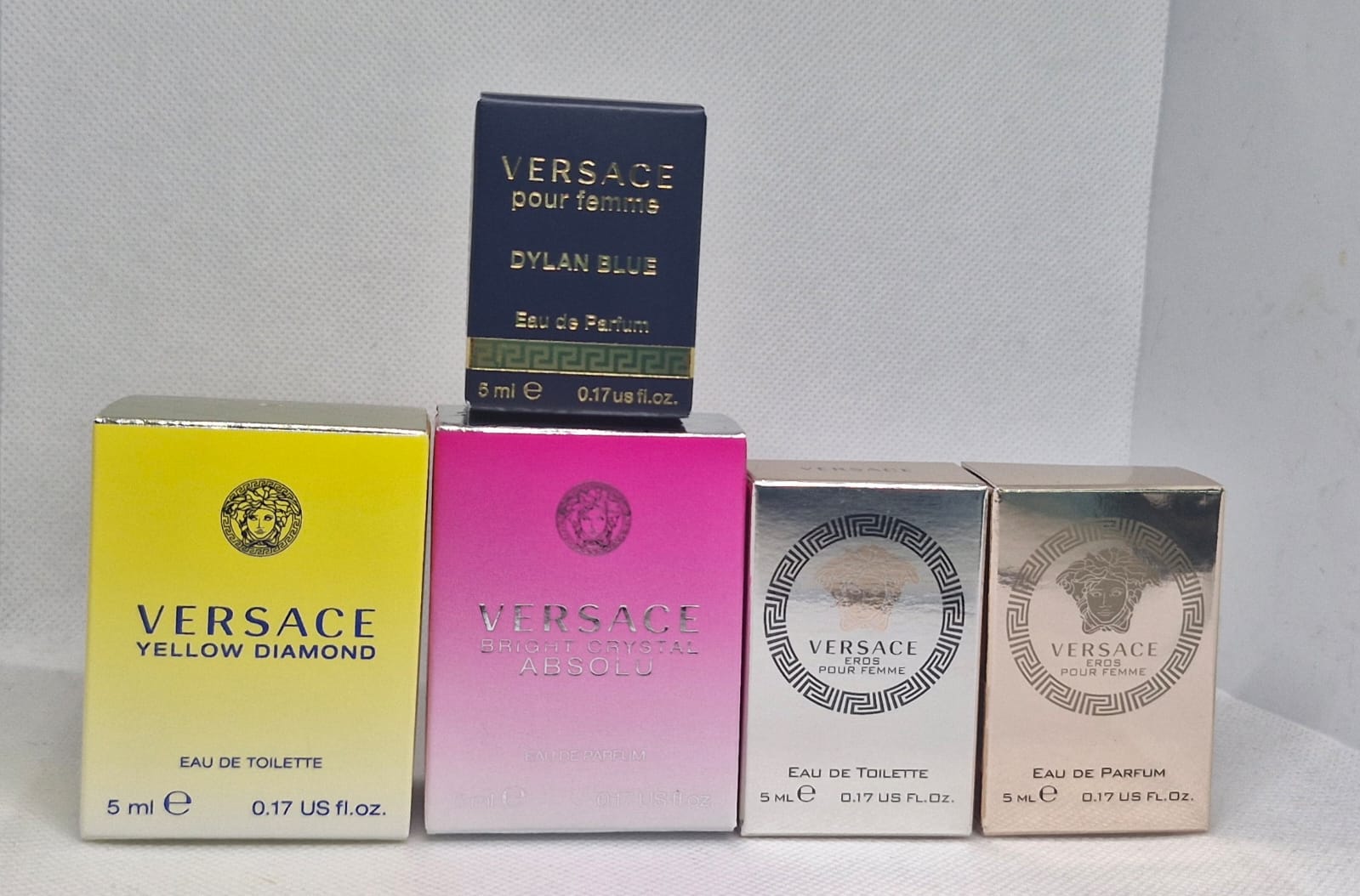 Versace Variety Miniature 5pcs Set Dab-On Women